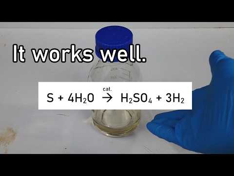Making Sulfuric Acid - Trying Out NurdRage's Electrobromine Process