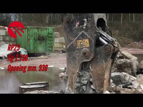 RP25 Rotating Pulverizer Demolition