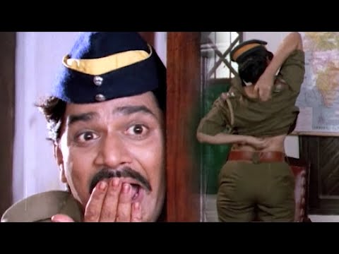 Badla Lene Ke Liye Lady Police Ke Shirt Me Dali Khujli Powder - Laxmikant Comedy - Hathkadi Part 6