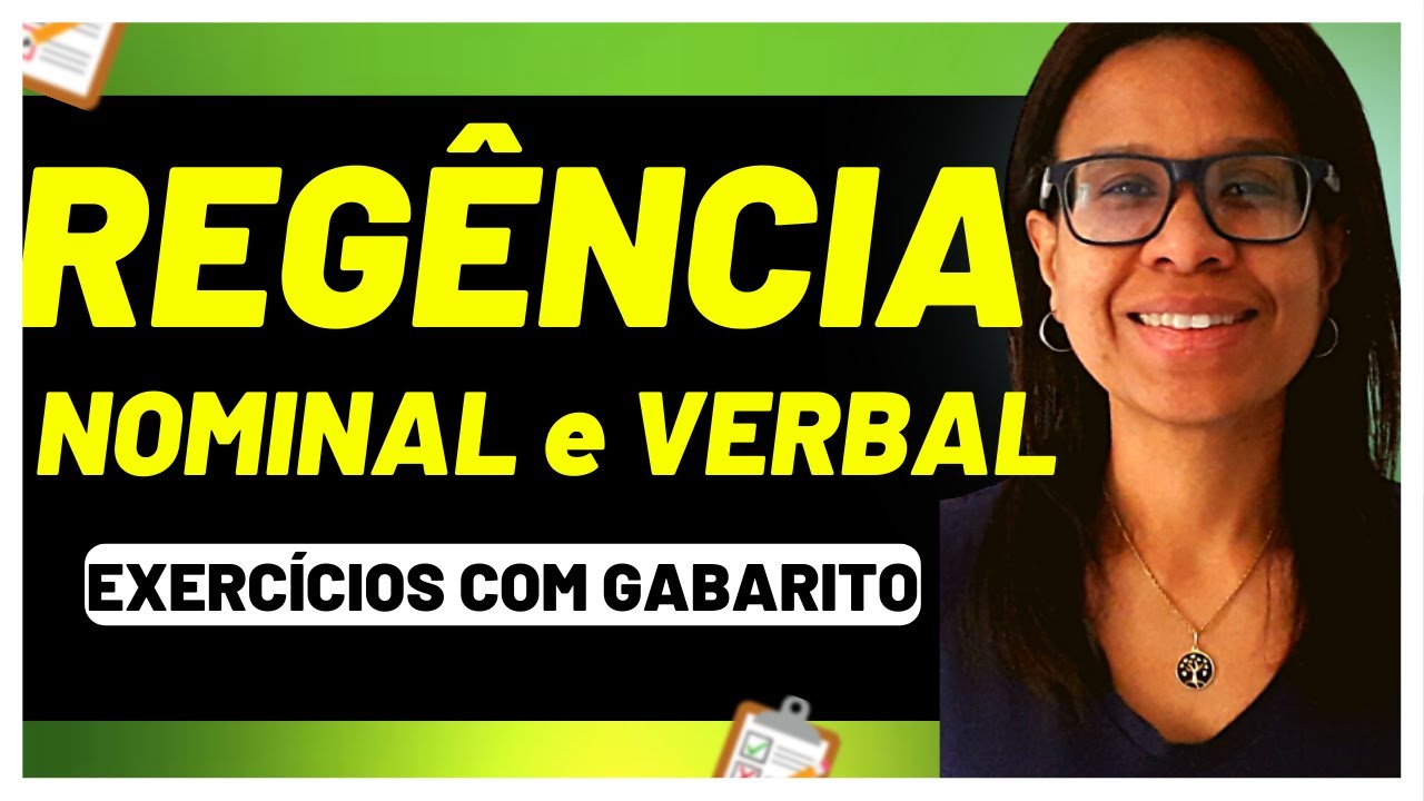 🚨EXERCÍCIOS de REGÊNCIA NOMINAL e VERBAL  PORTUGUÊS para CONCURSOS | Prof Eliane Vieira