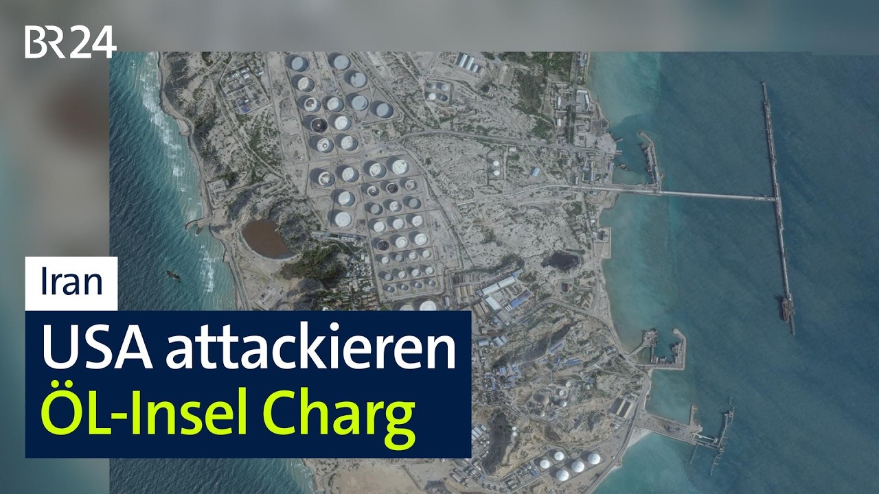 Iran: USA attackieren Öl-Insel Charg | BR24