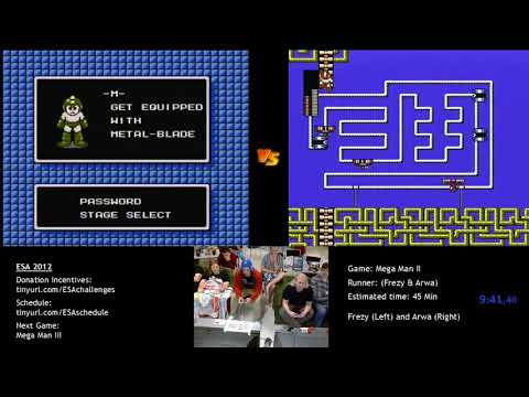 European Speedster Assembly 2012 - Mega Man 2 race Frezy_Man vs. Arva (Part 1)