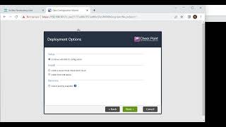 Download the video "3- Checkpoint Initialization and Basic Policy configuration"