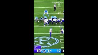 Will Reichard 55 yard field goal