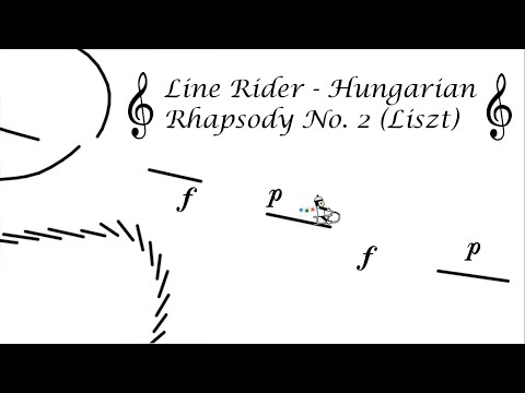 Line Rider #8 - Hungarian Rhapsody No. 2 (Liszt)
