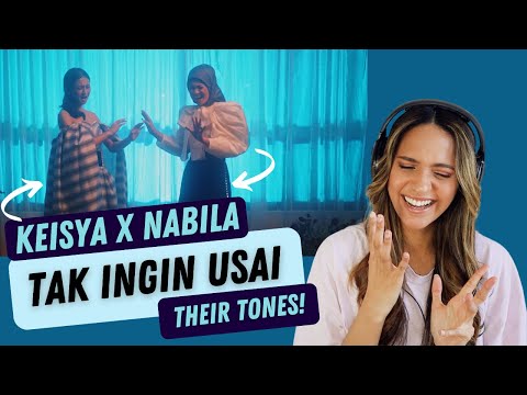 Keisya Levronka, Nabila Razali - Tak Ingin Usai (Duet Version) (Official Lyric Video) | REACTION!!