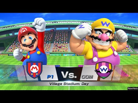 Mario Sports Superstars - Team Mario Vs. Team Wario