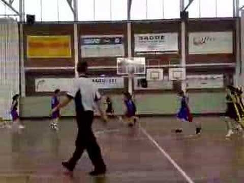 cadet femení - vs blanes - triple pels pèls cristina #9