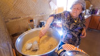 Village Food in Lebanon - BIG POT MOUNTAIN COOKING in Shouf | Middle Eastern Food! - YouTube
