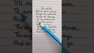 On and On💙~Cartoon #shorts #viral #lyrics