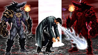 Download lagu [KOF Mugen] Epic Showdown: Giant Boss Orochi Iori AR vs 16 Ultimate Randoms! mp3