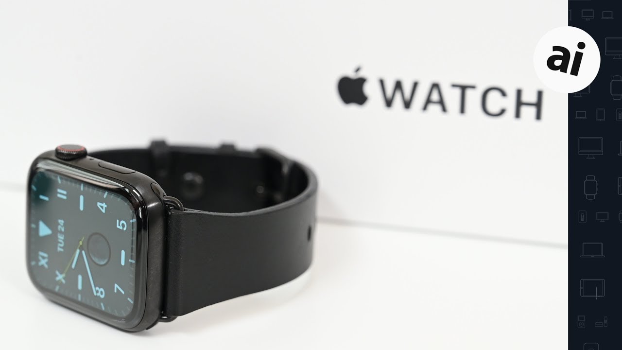 Hands On: Titanium Apple Watch Edition Series 5!