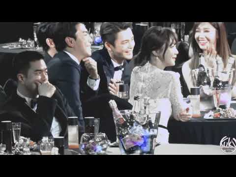 Seo In Guk & Eunji Moments @ TVN10 Awards - Seasons of the Heart