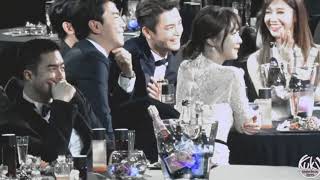 Seo In Guk &amp; Eunji Moments @ TVN10 Awards - Seasons of the Heart