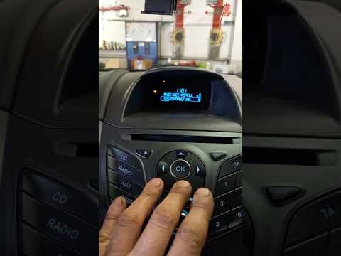 Ford Fiesta RDKS-Reifendruckkontrollsytem anlernen