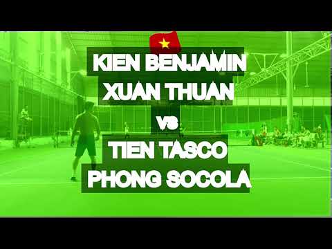 Kien Benjamin 670 - Xuan Thuan 🆚 Tien Tasco 685 - Phong Socola 730 * 109 Vntennis - Hoang Ngan