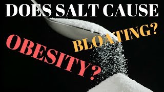 Does SALT make YOU RETAIN WATER WEIGHT?