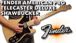 Video thumbnail for Fender American Professional Telecaster Deluxe Shawbucker -  A Deep Dive Review by Landon Bailey