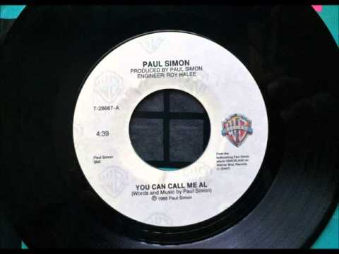 You Can Call Me Al , Paul Simon , 1986 Vinyl 45RPM