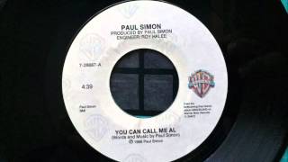 You Can Call Me Al , Paul Simon , 1986 Vinyl 45RPM