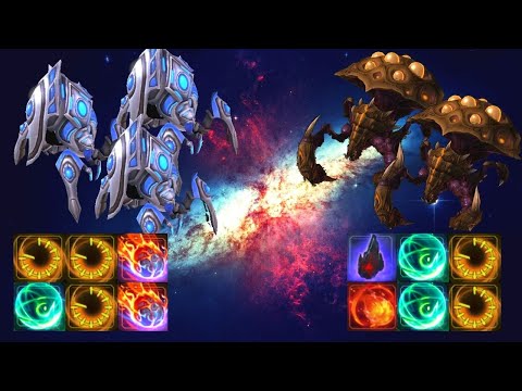 100%CD BATTLE - UNDYING VORAZUN VS ENDLESS LOCUSTS -  Weekly Brawl [Starcraft 2 Direct Strike]