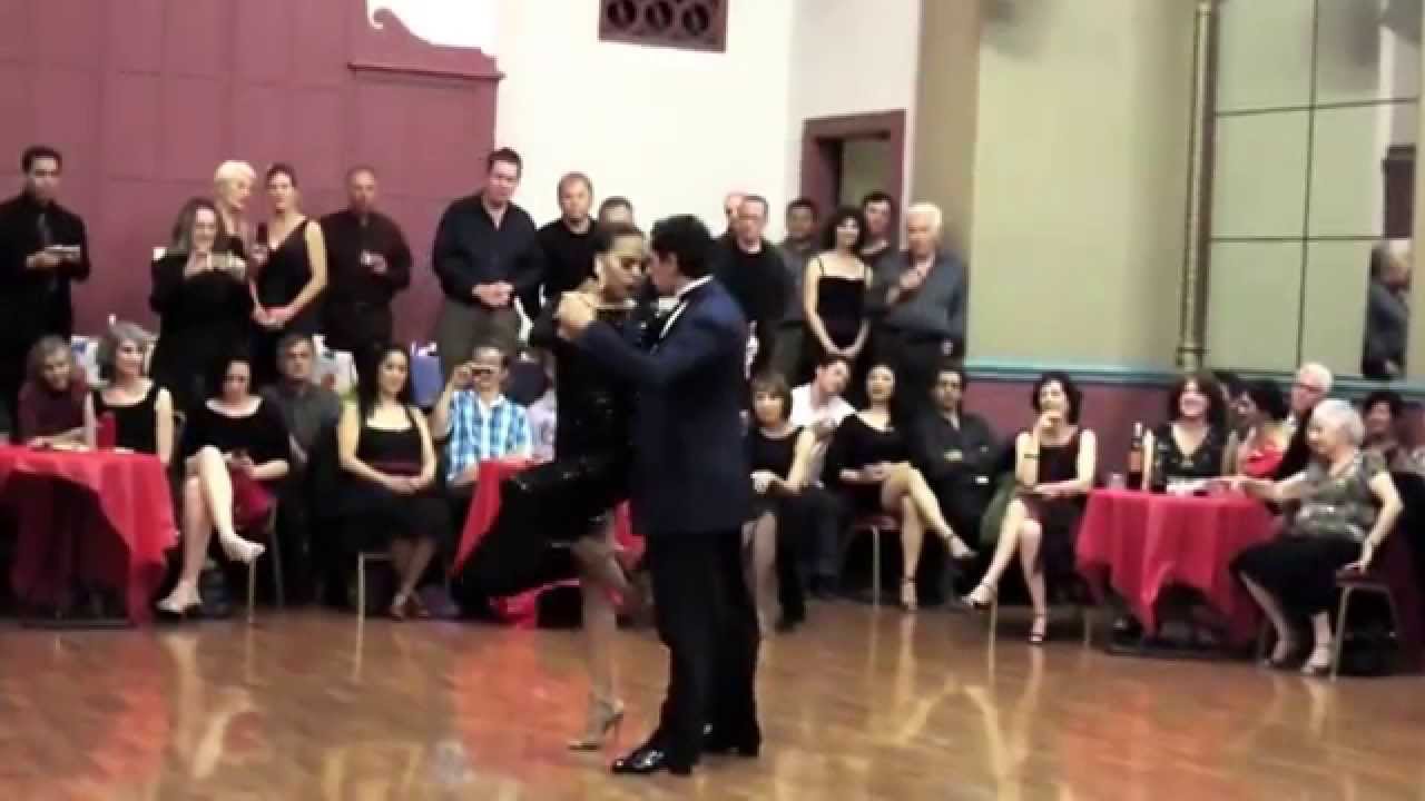 Argentine Tango Performance by  2013 World Finalist :Tomas Galvan & Gimena Hererra 5/3/2014