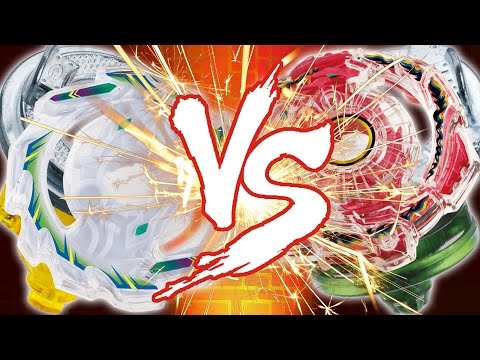 BATALHA BEYBLADE BURST!! Unicorn Central Survive VS Evileye Heavy Defense