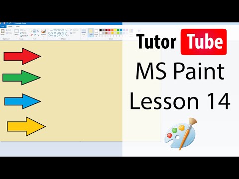 MS Paint Tutorial Lesson 14 Line Size