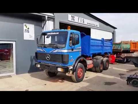 TRUCK MERCEDES-BENZ SK 2635 6X4 TIPPER FIŠ TRUCKS SLOVENIA