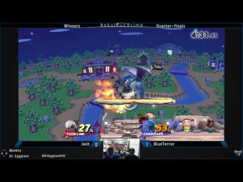 Nebulous Prime Sm4sh #50 Singles: Winners - Quarter-finals: Jash vs. BlueTerror