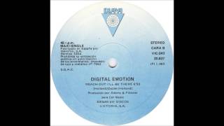 Digital Emotion  ‎–  Reach Out I'll Be There (12" Maxi) 1985