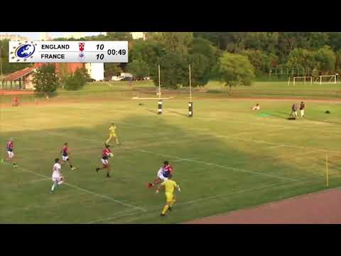 Essai Pierre-Jean LIMA France v Angleterre - Euro U19 - 11.08.2018