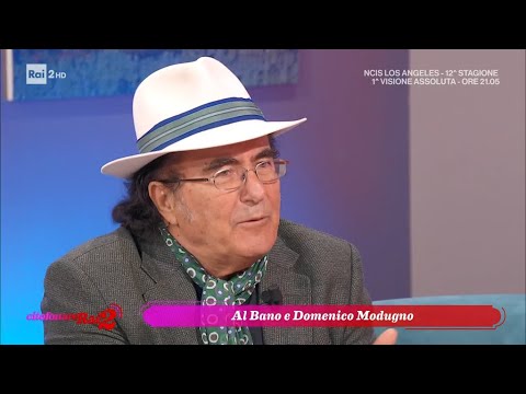 L'intervista vip" - Al Bano - Citofonare Rai2 31/10/2021