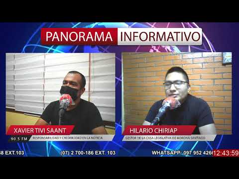 Hilario Chiriap Gestor de la Casa Legislativa de Morona Santiago.