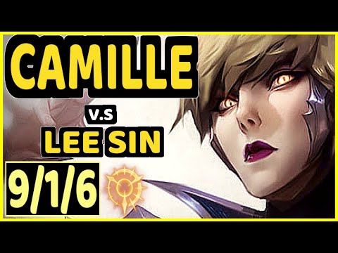 JANKOS (CAMILLE) vs LEE SIN - 9/1/6 KDA JUNGLE CHALLENGER GAMEPLAY - EUW