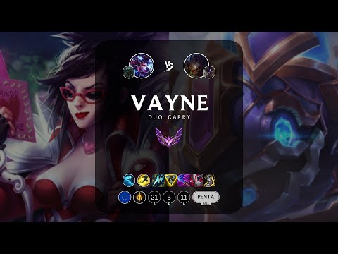 Vayne ADC vs Kog'Maw - EUW Master Patch 13.18