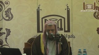 صورة الدرس الرابع من الأصول والقواعد في التفسير لفضيلة الشيخ وليد السعيدان