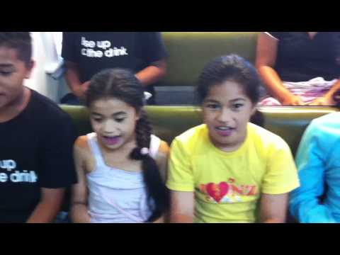 Glorified (Parachute) sung by Mack & his young choir