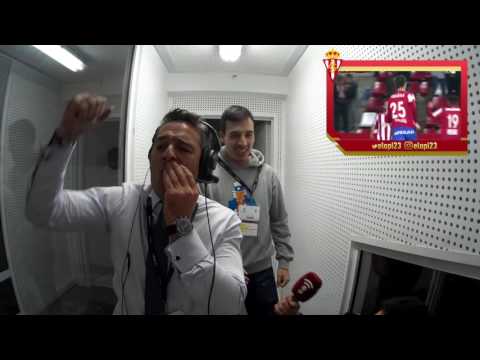 Goles Sporting de Gijón 1-2 Eibar | Copa de SM El Rey | La cabina 12 con Luis Edu | Elopi23