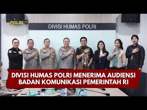 PRESISI UPDATE: DIVISI HUMAS POLRI MENERIMA AUDIENSI BADAN KOMUNIKASI PEMERINTAH RI 27/01/26 (13.00)