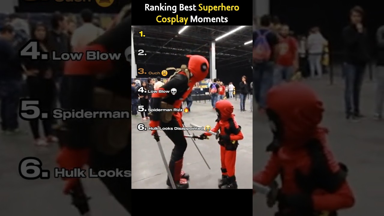 Ranking Best Superhero Cosplay Moments 😭