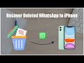 How To Retrieve Whatsapp Chat On Iphone