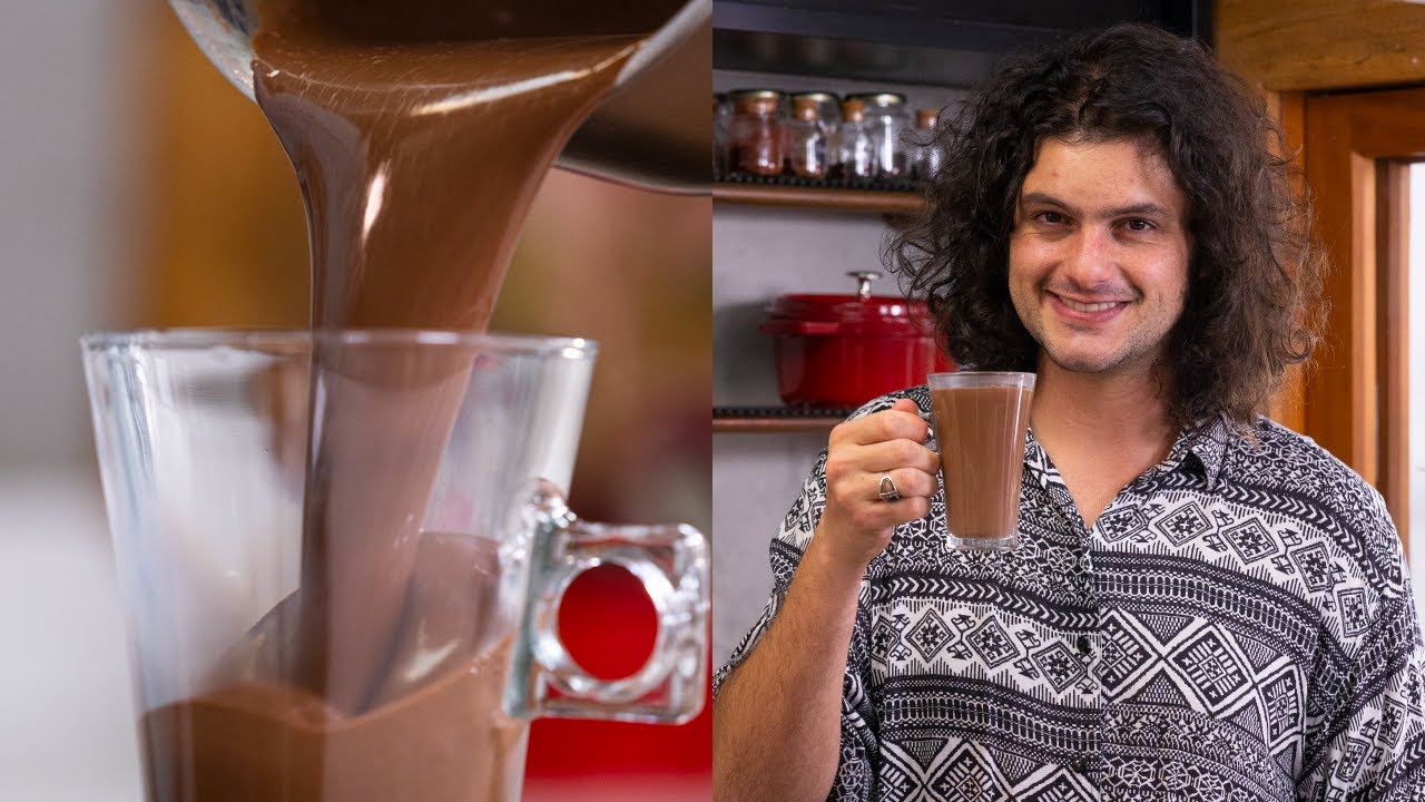 CHOCOLATE QUENTE SUPER CREMOSO | Receitas Internéticas | Mohamad Hindi