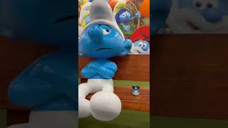 Just an egg on a bench who 💕 Smurfs #eggventurers #shorts #smurf