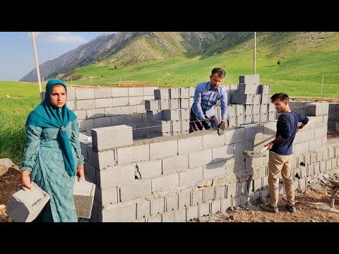 Nomadic Family: Building the Wall & Mohammad Reza's Trip to the City for Materials
