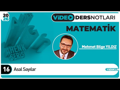 16 - Asal Sayılar - Mehmet Bilge YILDIZ