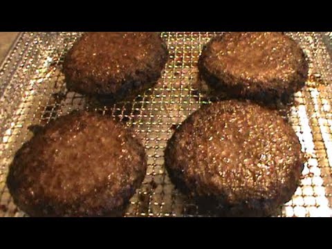 Prime Rib Steak Burgers Cooked in the Cuisinart
