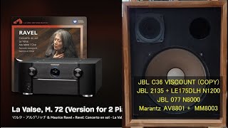 Download lagu ラヴェル：ラ・ヴァルス   マルタ・アルゲリッチ 空気録音 JBL C36 Viscount Marantz amp mp3
