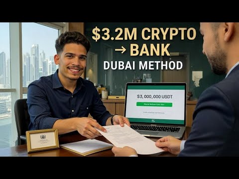 How I Cash Out Crypto in Dubai — No Bank Freezes/Account Blocks (100% Legal)
