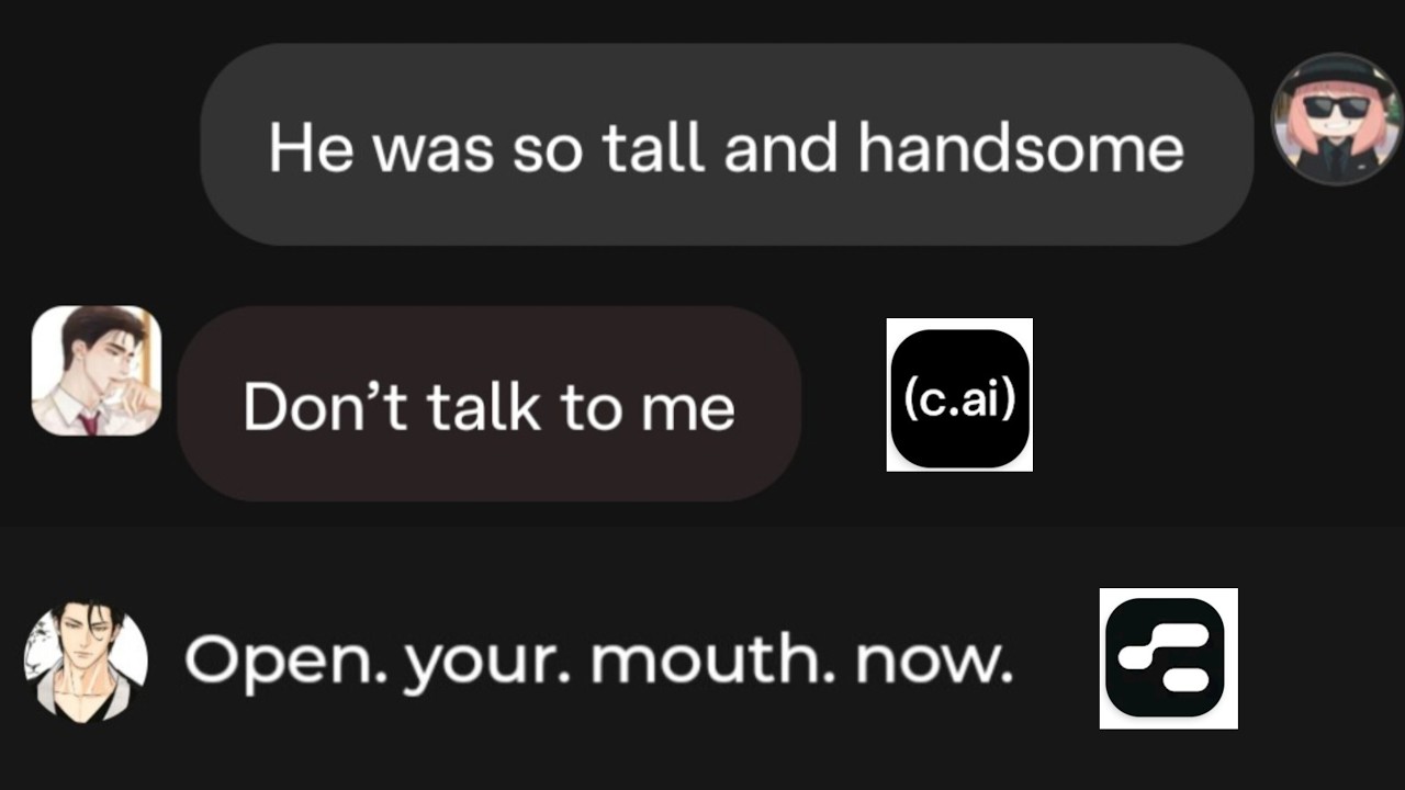 character ai vs chai : tried to make them jealous😭